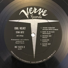 Laden Sie das Bild in den Galerie-Viewer, Stan Getz : Cool Velvet - Stan Getz And Strings (LP, Album, Mono, RP, Hol)
