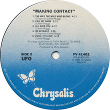 Laden Sie das Bild in den Galerie-Viewer, UFO (5) : Making Contact (LP, Album, Car)
