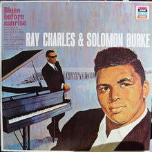 Laden Sie das Bild in den Galerie-Viewer, Ray Charles And Solomon Burke : Blues Before Sunrise (LP, Comp)
