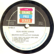 Charger l&#39;image dans la galerie, Ray Charles And Solomon Burke : Blues Before Sunrise (LP, Comp)
