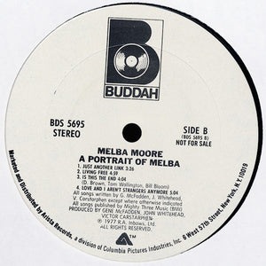 Melba Moore : A Portrait Of Melba (LP, Album, Promo, RP)