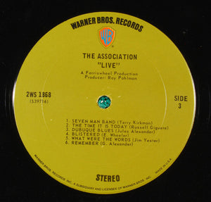 The Association (2) : "Live" (2xLP, Album, San)