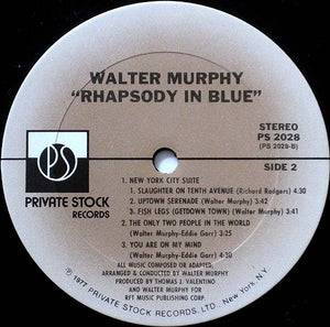 Walter Murphy : Rhapsody In Blue (LP, Album)