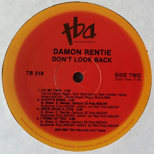 Damon Rentie : Don't Look Back (LP, Album)