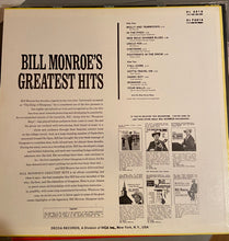 Laden Sie das Bild in den Galerie-Viewer, Bill Monroe : Bill Monroe&#39;s Greatest Hits (LP, Comp)
