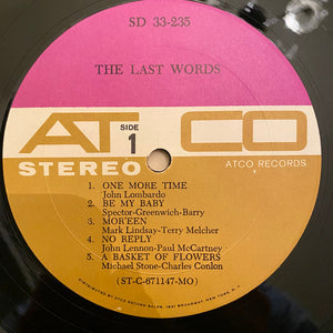 The Last Words (2) : The Last Words (LP, Album, MO-)