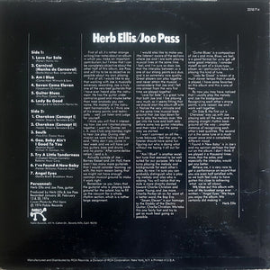 Herb Ellis / Joe Pass : Two For The Road (LP, Album)