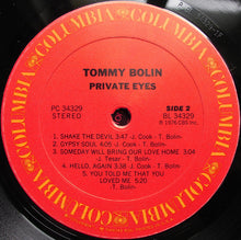 Load image into Gallery viewer, Tommy Bolin : Private Eyes (LP, Album, Pit)
