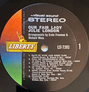Julie London : Our Fair Lady (LP, Album, Mon)