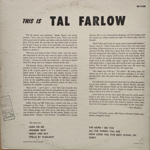 Tal Farlow : This Is Tal Farlow (LP, Album, Mono)