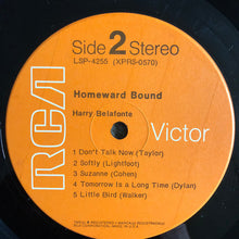 Laden Sie das Bild in den Galerie-Viewer, Harry Belafonte : Homeward Bound (LP, Album)
