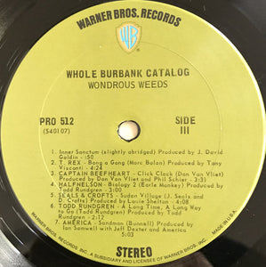 Various : Whole Burbank Catalog (2xLP, Smplr, San)