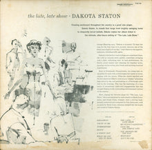 Charger l&#39;image dans la galerie, Dakota Staton : The Late, Late Show (LP, Album, Mono)
