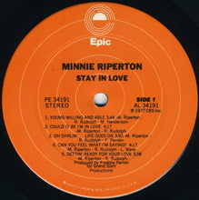 Laden Sie das Bild in den Galerie-Viewer, Minnie Riperton : Stay In Love (LP, Album, Ter)
