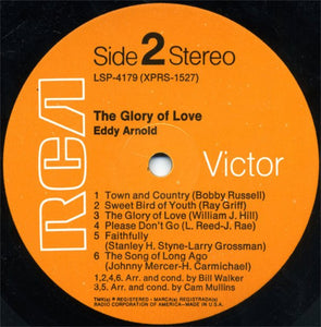 Eddy Arnold : The Glory Of Love (LP, Album, Ind)