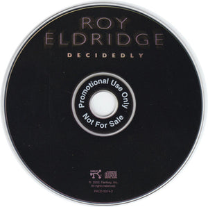 Roy Eldridge : Decidedly (CD, Album, Promo)