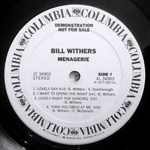 Load image into Gallery viewer, Bill Withers : Menagerie (LP, Album, Promo, Ter)
