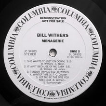 Load image into Gallery viewer, Bill Withers : Menagerie (LP, Album, Promo, Ter)
