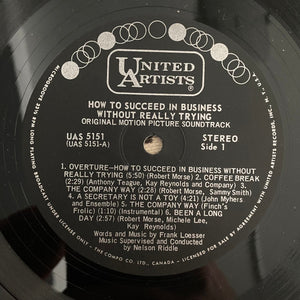 Various : How To Succeed In Business Without Really Trying (Original Motion Picture Soundtrack) (LP, Album)