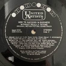 Charger l&#39;image dans la galerie, Various : How To Succeed In Business Without Really Trying (Original Motion Picture Soundtrack) (LP, Album)
