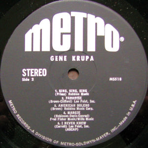 Gene Krupa : Gene Krupa (LP)