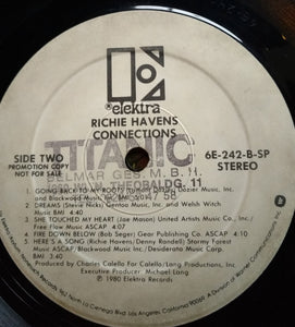 Richie Havens : Connections (LP, Album, Promo)