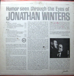 Jonathan Winters : Humor Seen Through The Eyes Of Jonathan Winters (LP, Album, Mono)