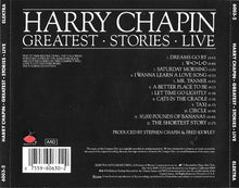 Charger l&#39;image dans la galerie, Harry Chapin : Greatest Stories - Live (CD, Album, RE)
