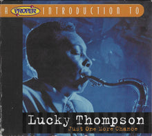 Load image into Gallery viewer, Lucky Thompson : A Proper Introduction To Lucky Thompson (CD, Comp)
