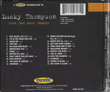 Load image into Gallery viewer, Lucky Thompson : A Proper Introduction To Lucky Thompson (CD, Comp)
