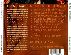 Etta James : Deep In The Night (CD, Album)