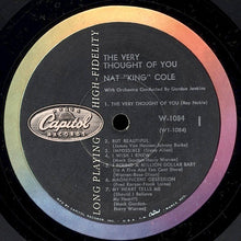 Charger l&#39;image dans la galerie, Nat &quot;King&quot; Cole*, Gordon Jenkins And His Orchestra : The Very Thought Of You (LP, Album, Mono, Scr)
