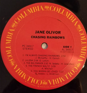 Jane Olivor : Chasing Rainbows (LP, Album, Ter)
