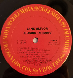 Jane Olivor : Chasing Rainbows (LP, Album, Ter)