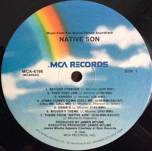 James Mtume : Native Son (Music From The Motion Picture Soundtrack) (LP, Album)