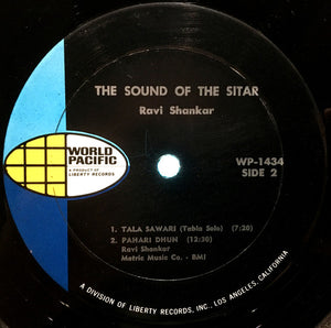 Ravi Shankar, Alla Rakha : Sound Of The Sitar (LP, Mono)