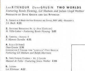 Lee Ritenour, Dave Grusin : Two Worlds (CD, Album)