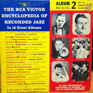 Various : The RCA Victor Encyclopedia Of Recorded Jazz: Album 2 - Bei To Cla (10", Comp, Ind)