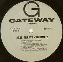 Laden Sie das Bild in den Galerie-Viewer, Various : Jazz Greats Volume 2 (LP, Comp)
