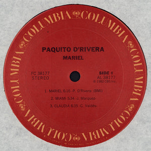 Paquito D'Rivera : Mariel (LP, Album, Car)