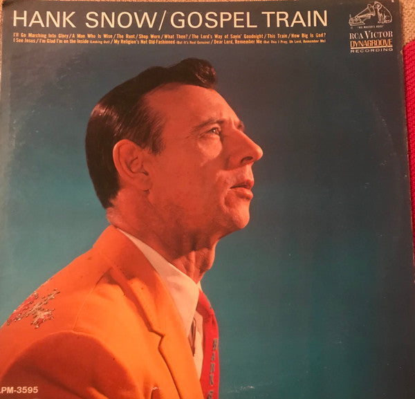 Hank Snow : Gospel Train (LP, Mono)