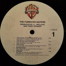 Load image into Gallery viewer, The Forester Sisters : The Forester Sisters (LP, Album, All)
