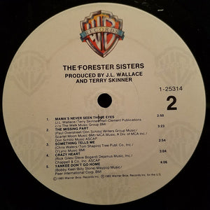 The Forester Sisters : The Forester Sisters (LP, Album, All)