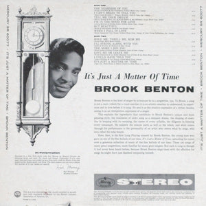Brook Benton : It's Just A Matter Of Time (LP, Album)