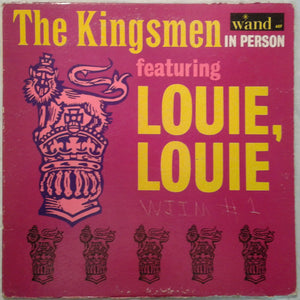 The Kingsmen : The Kingsmen In Person Featuring Louie, Louie (LP, Album, Mono, Jac)