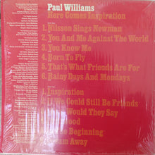 Laden Sie das Bild in den Galerie-Viewer, Paul Williams (2) : Here Comes Inspiration (LP, Album, Mon)
