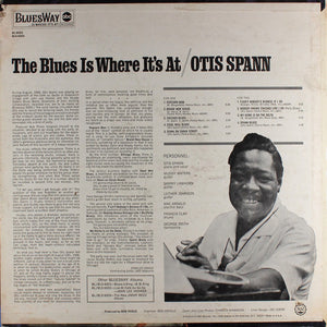 Otis Spann : The Blues Is Where It's At (LP, Album, Mono, RE)