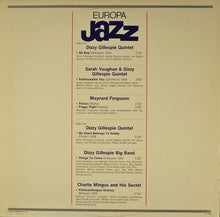 Laden Sie das Bild in den Galerie-Viewer, Sarah Vaughan, Maynard Ferguson, Charlie Mingus*, Dizzy Gillespie : Europa Jazz (LP, Comp)
