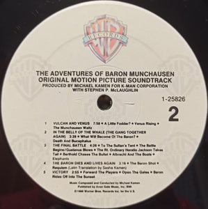 Michael Kamen : The Adventures Of Baron Munchausen (Original Motion Picture Soundtrack) (LP, Album)