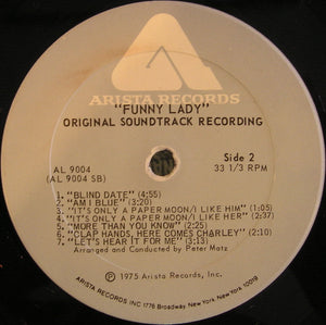 Barbra Streisand, James Caan : Funny Lady (Original Soundtrack Recording) (LP, Album, Gat)